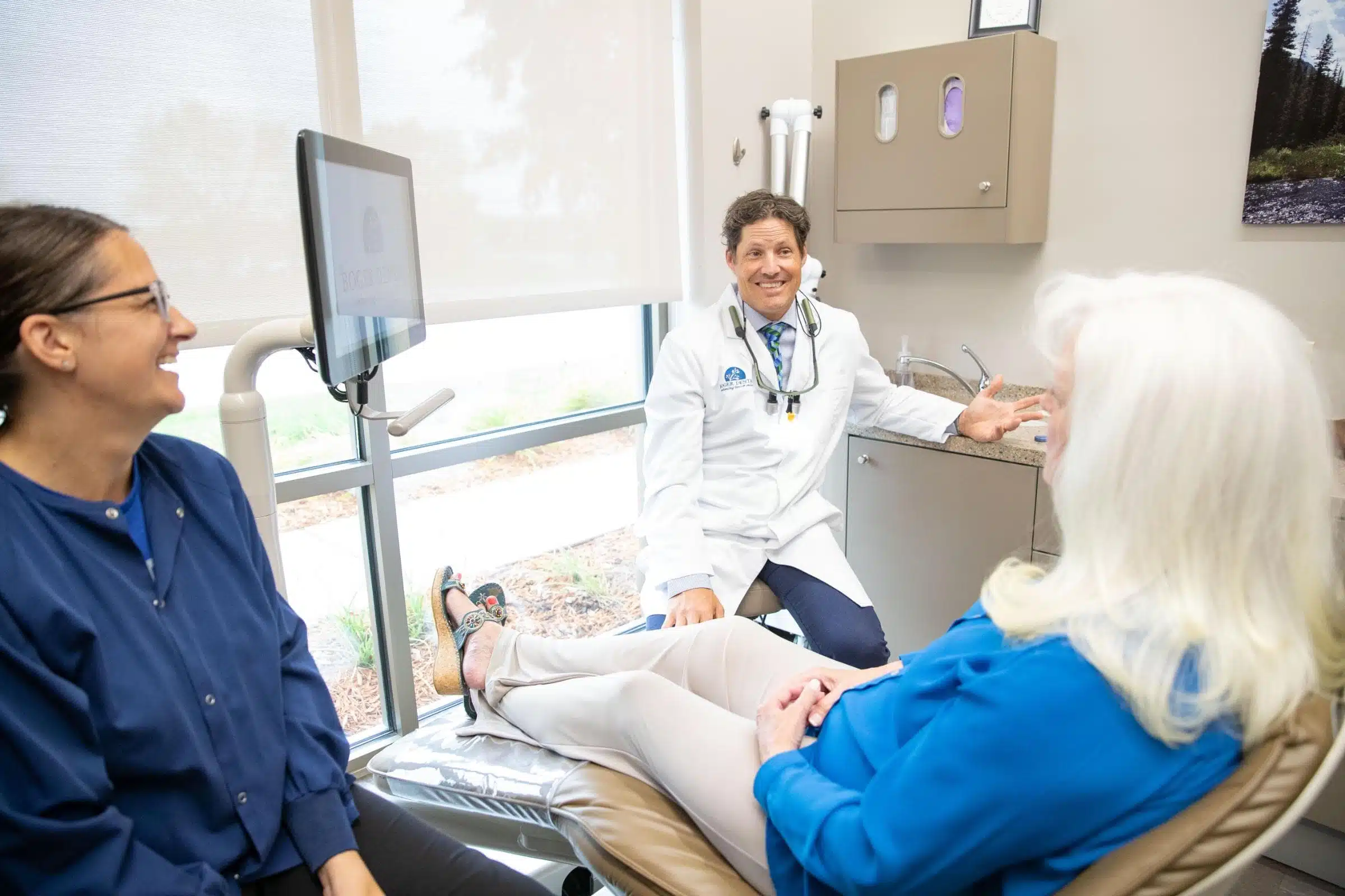 Comfortable dental experience